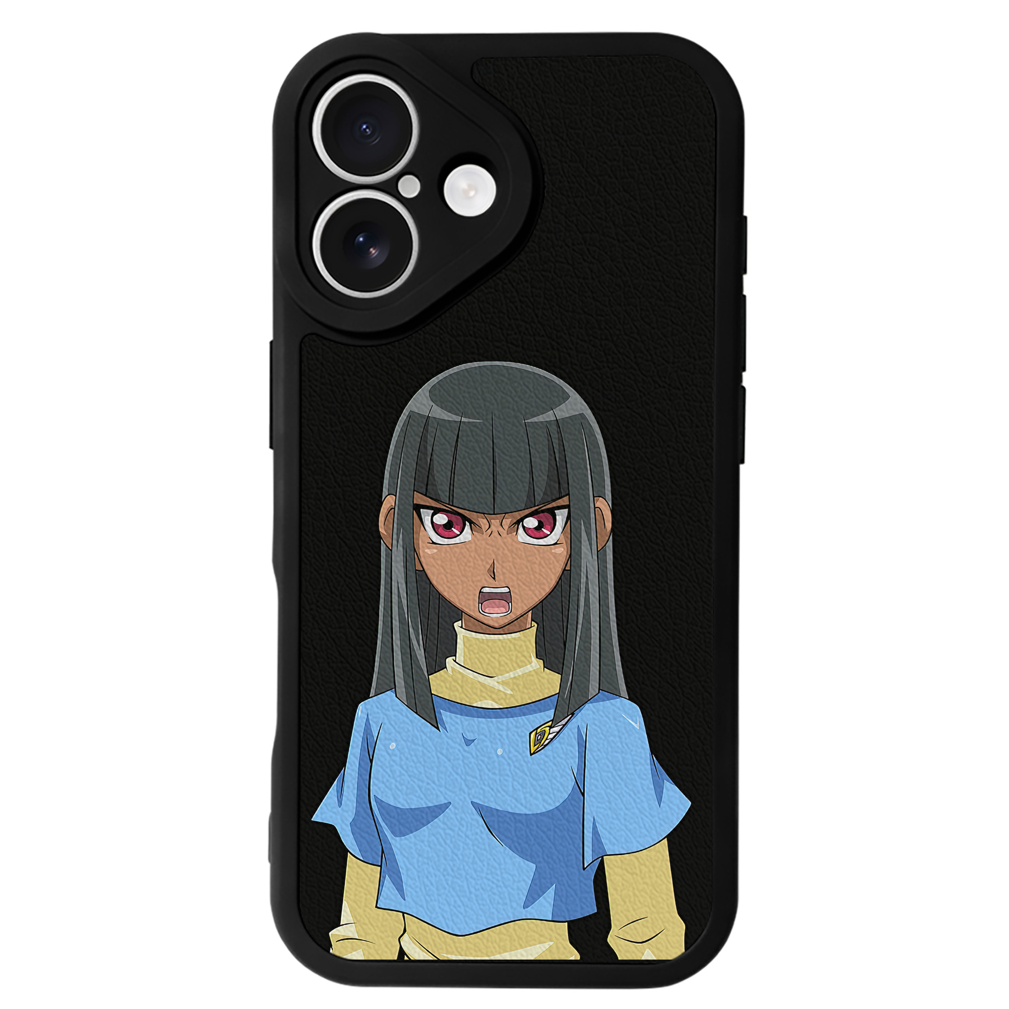 遊☆戯☆王 Yu-Gi-Oh! 【iPhone 16シリーズ対応】シリコンスマホケース（レザー調） 材質：シリコン